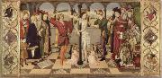 Jaume Huguet The Flagellation of Christ oil painting on canvas